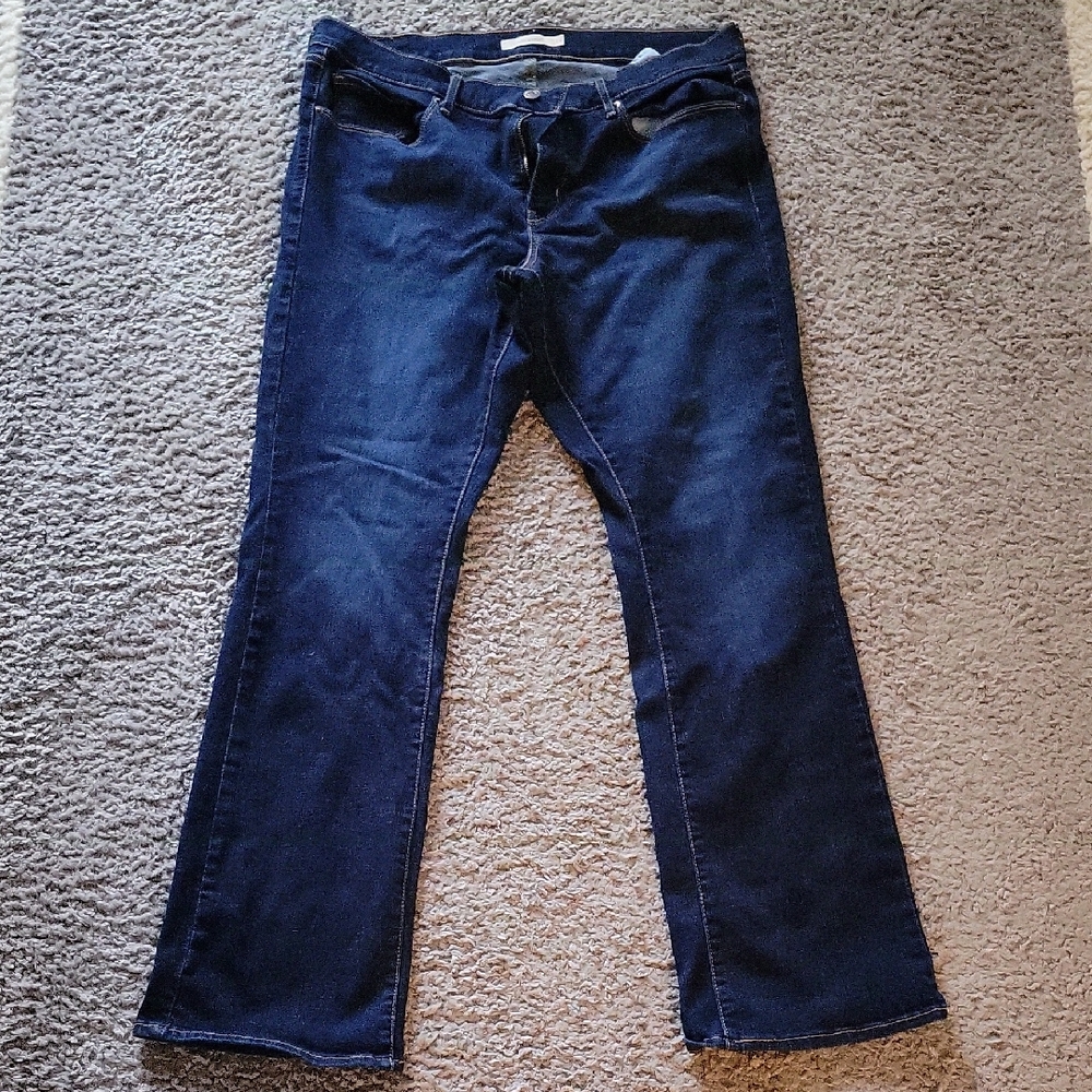 Signature by Levi Strauss Women's Dark Blue Bootcut Jeans